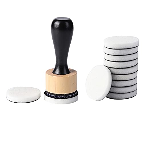 CYFUN DESIGN Ink Paints Mixing Blending Tool Mini Round Foam Refills, for Scrapbooking Craft, Control of Ink Placement, No More Inky Fingers Ink Blending Tool with Spare Pads for Rubber Stamping & Scrapbooking - Image 1